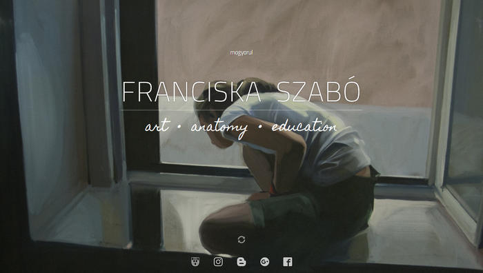 Szab� Franciska fest�m�v�sz