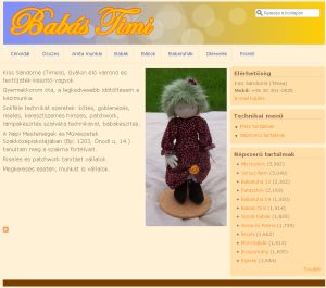 Bab�s Timi iparmuveszet, textil