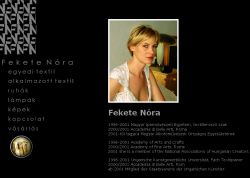 Fekete N�ra textilm�v�sz textilm�v�sz, iparm�v�sz
