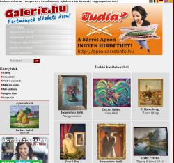 Galerie.hu web�ruh�z,  virtu�lis gal�ria