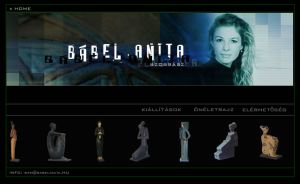 B�bel Anita szobr�szm�v�sz, plastic