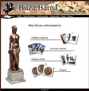 B�za Barna szobraszm�v�sz,  sculptures