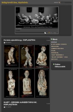 HI-ART szobr�sz, k�pz�m�v�sz